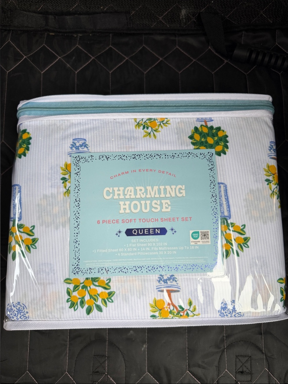 Lemon Tree themed sheet set